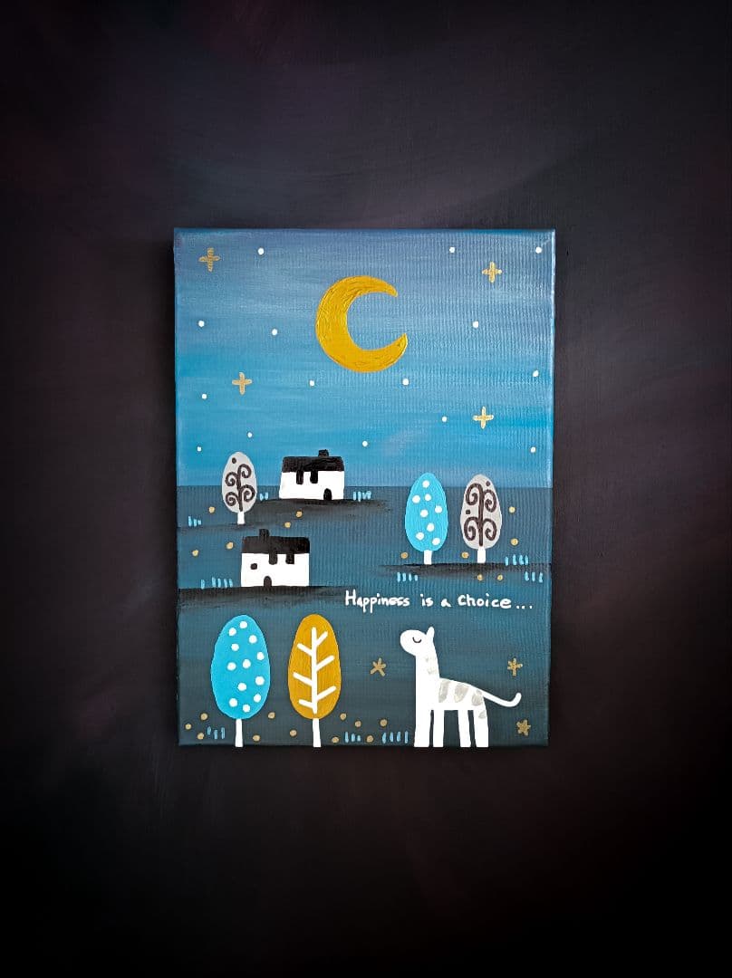 ✿月野乃亜 Unique F4／333×242mm 現代アート 250424