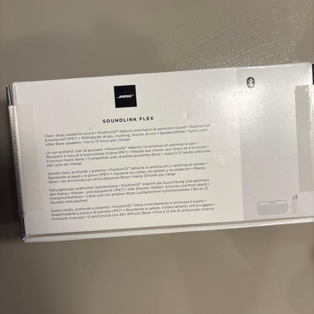 新品未開封　SoundLink Flex speaker　black