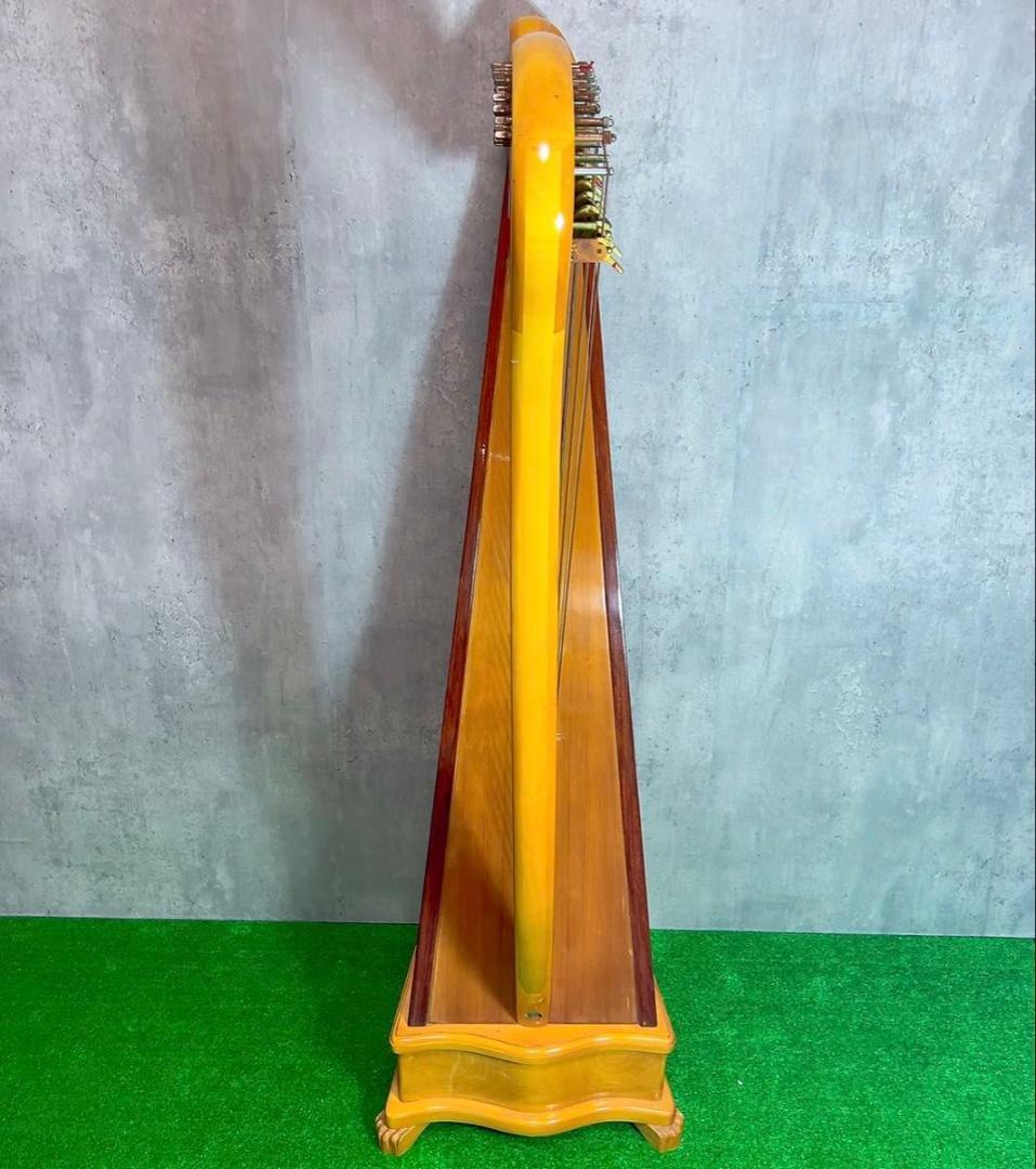 青山ハープ AOYAMA 140D 36弦　アイリッシュハープ　レバーハープ