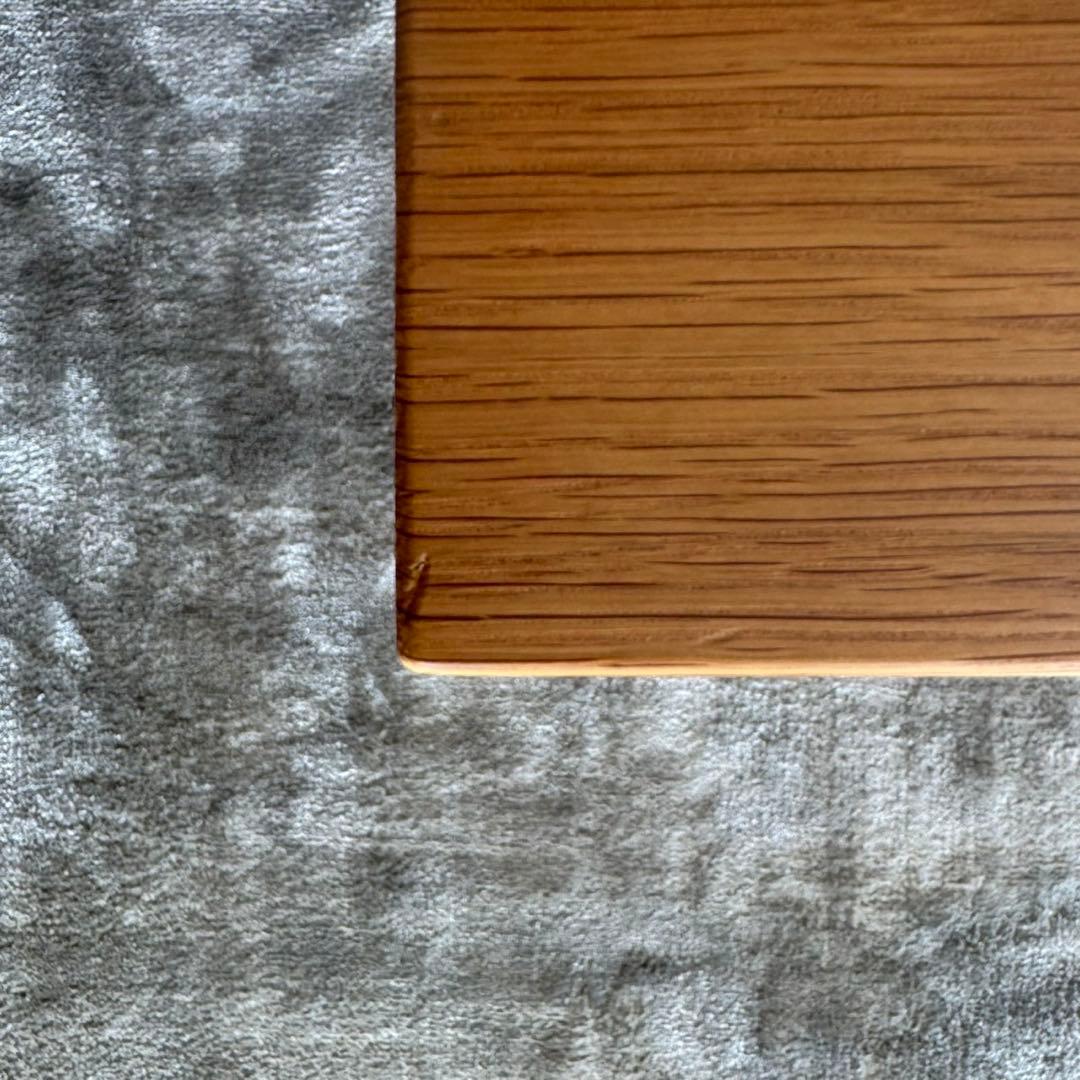 無印良品　木製サイドテーブルベンチ•板座•オーク材