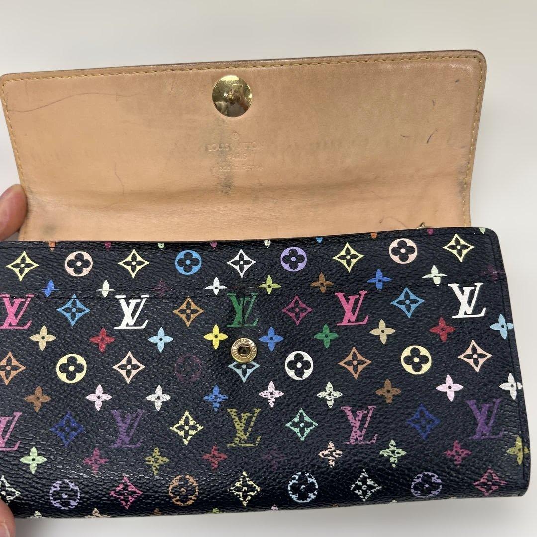 Louis Vuitton マルチカラー 長財布