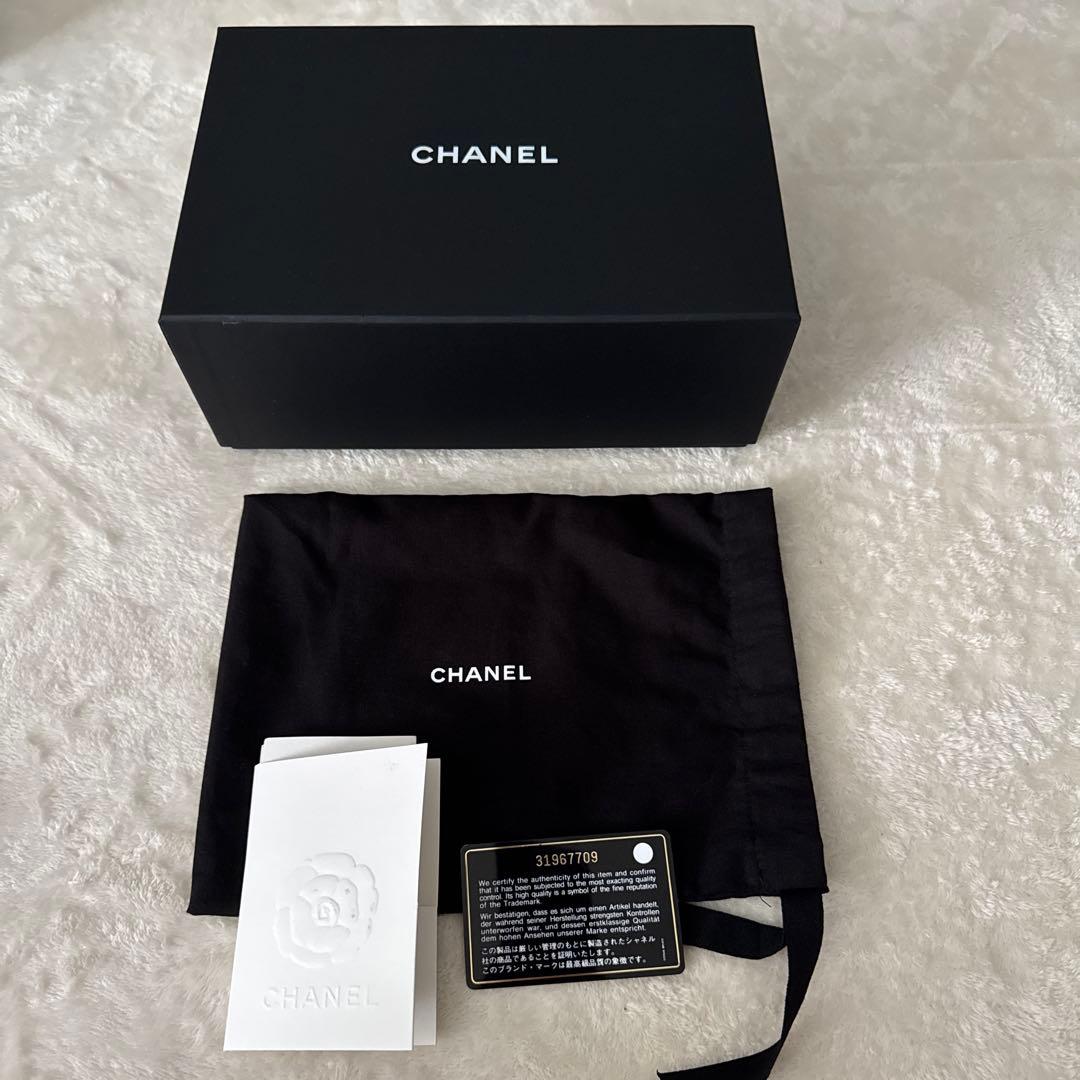 CHANEL パールミニバニティブラック レザー バック