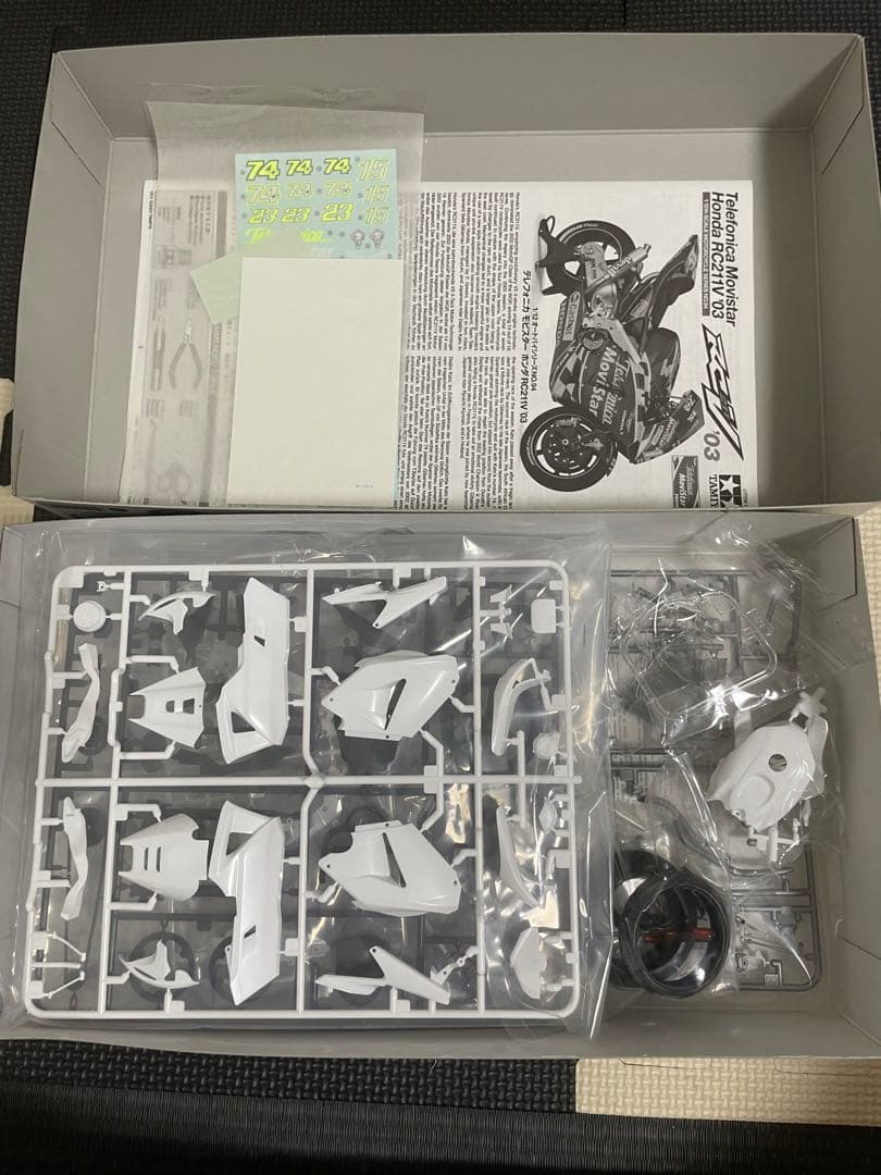 TAMIYA ホンダ RC211V '03 プラモデル 3点セット