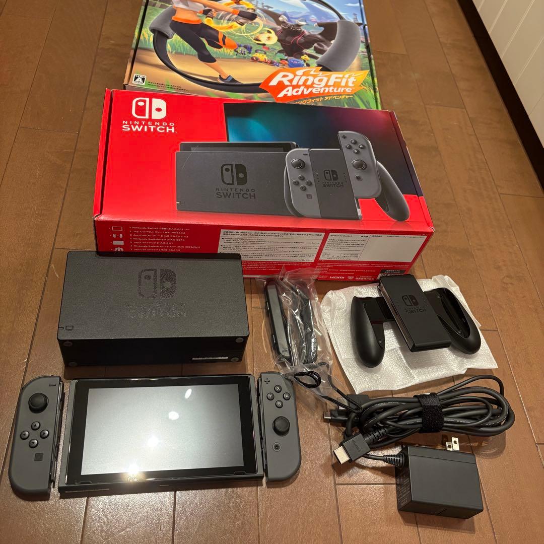 Nintendo Switch 本体 + Ring Fit Adventure