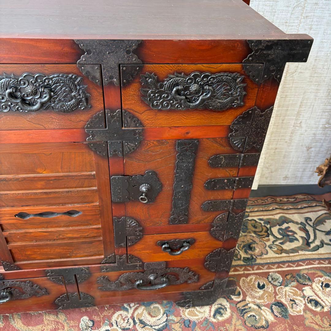 仙台箪笥 車箪笥 帳場箪笥 時代箪笥 民芸家具 引き出し箪笥 和箪笥 船箪笥