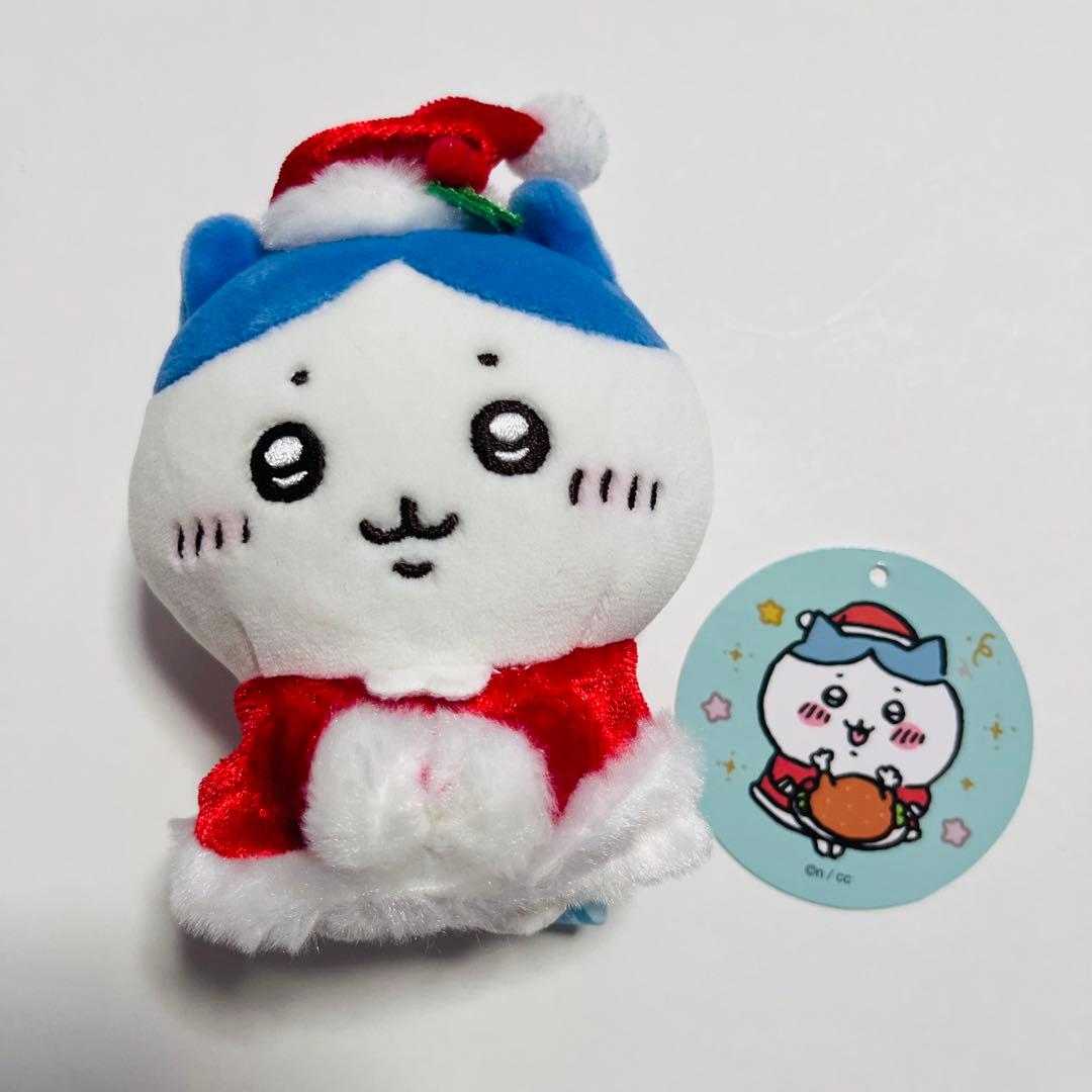 ちいかわ サンタさんだ！持ちますマスコット ちいかわ ハチワレ うさぎ 3点