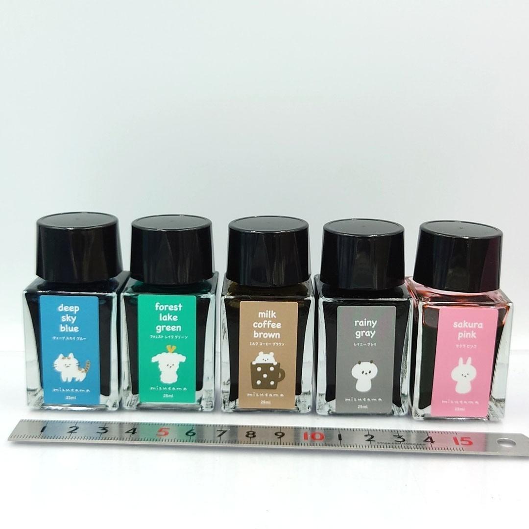 まとめ売り　万年筆インク　8本セット　SAILOR　mizutama ガラスペン