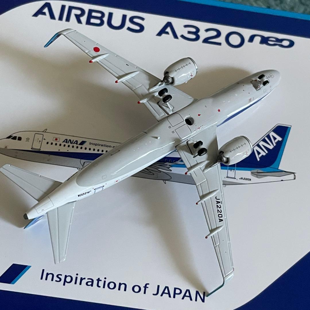 ANA A320neo 全日空 エアバス JA220A ph 1:400