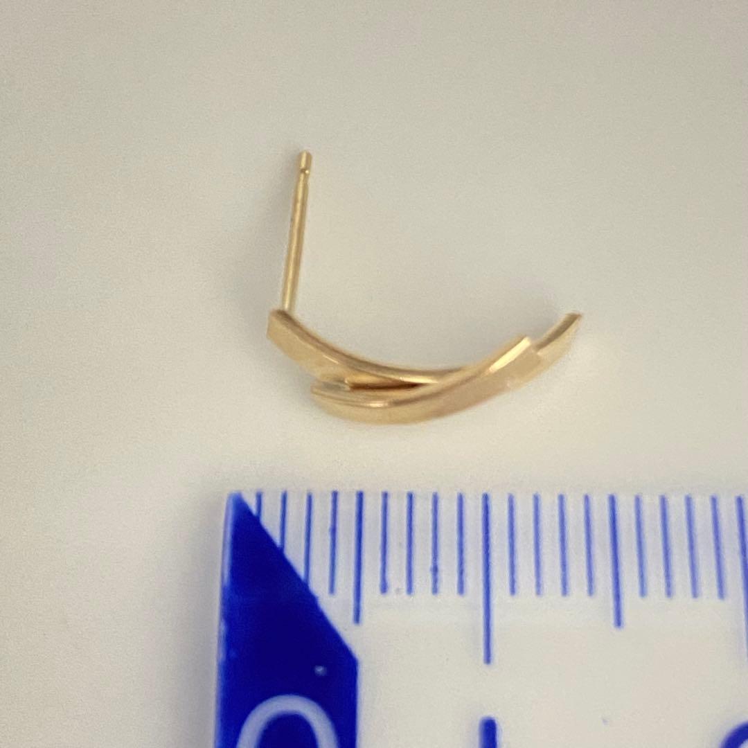 ❤️新品未使用✨即購入OK✨人気10金YG✨両耳用ピアス✨k10刻印あり✨当日発送