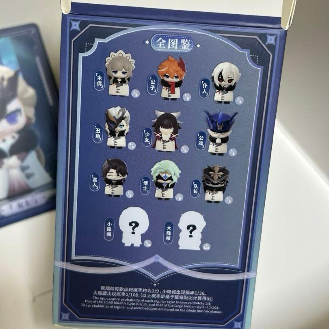 原神 ファデュイ 執行官 ファトゥス 淑女 シニョーラ フィギュア カード