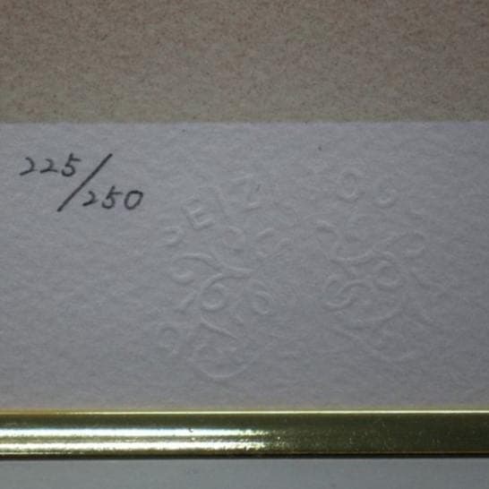 ◆『東郷青児「ネックレス」リトグラフ 限定 225/250 』◆検）東郷たまみ