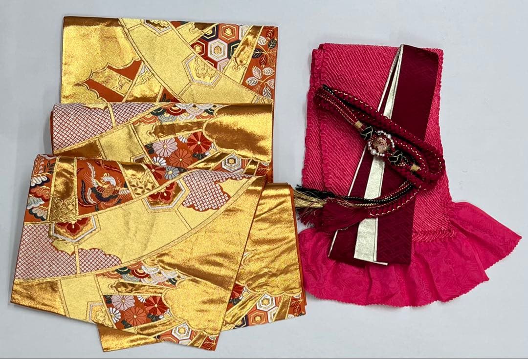 総絞り　振り袖　フルセット　別誂長襦袢付　成人式　豪華　612