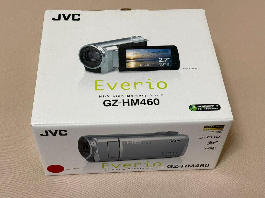 JVC Everio GZ-HM460 レッド 予備バッテリー他おまけ付