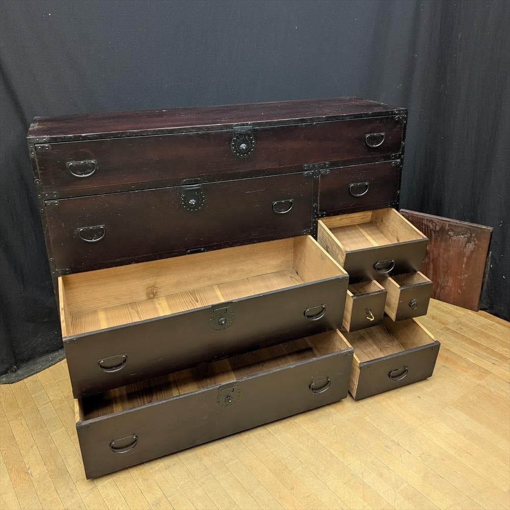 民芸箪笥　整理箪笥　着物箪笥　たんす　タンス　箪笥　チェスト　抽斗　引き出し