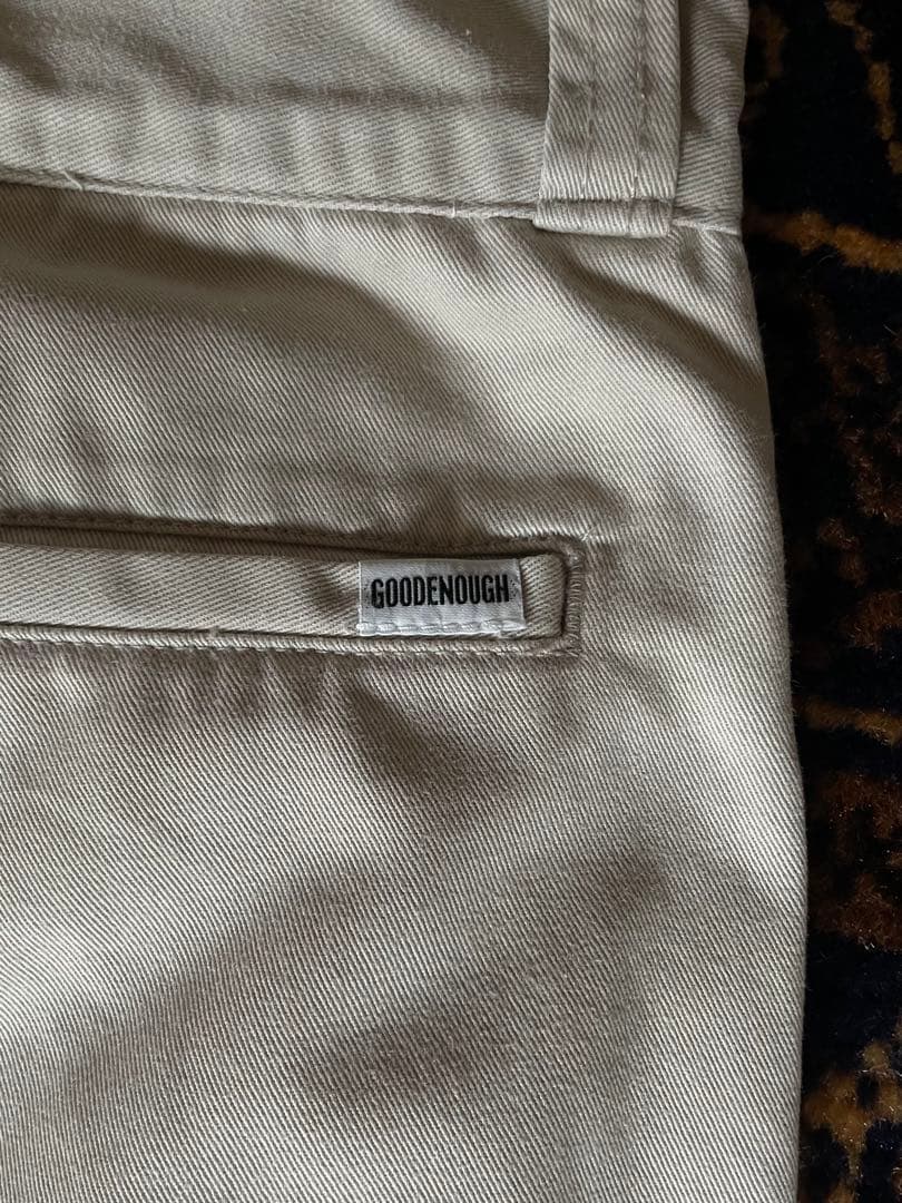 希少 初期 美品 90s GOODENOUGH CHINO TROUSERS