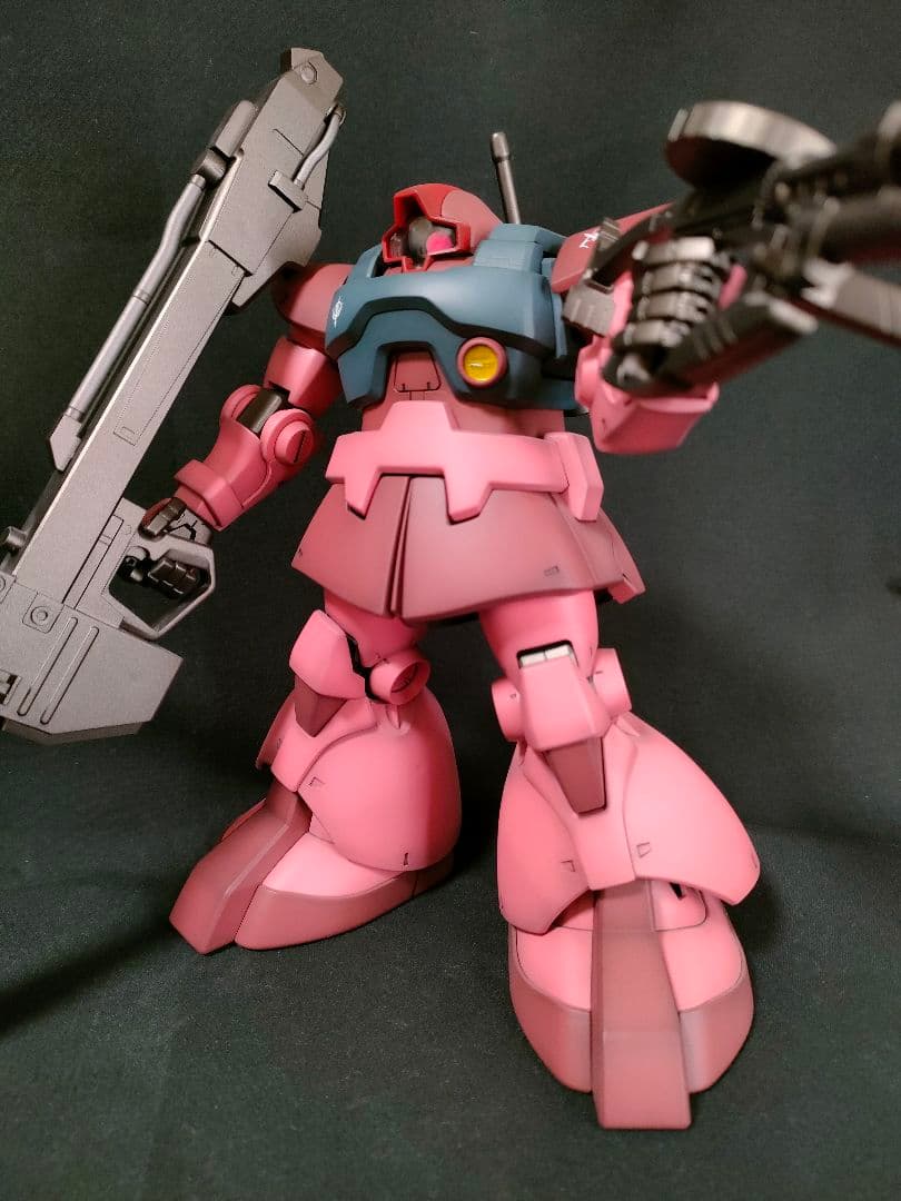 GUNPLA ガンプラ 塗装済 完成品 MG シャア専用リックドム