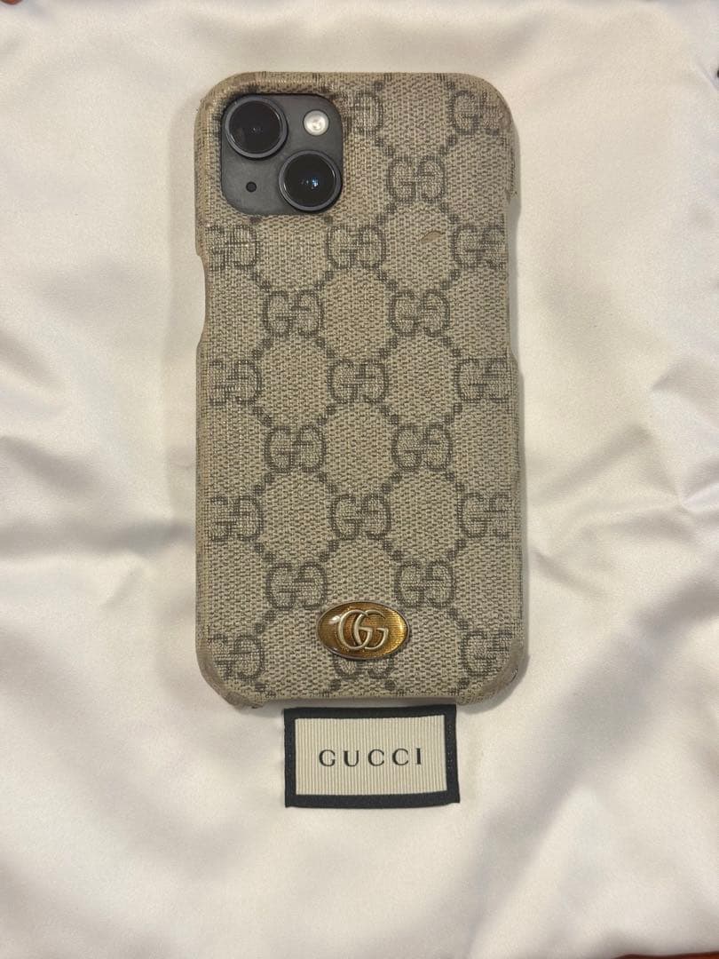 GUCCI iPhoneケース　iPhone13 iPhone14 グッチ