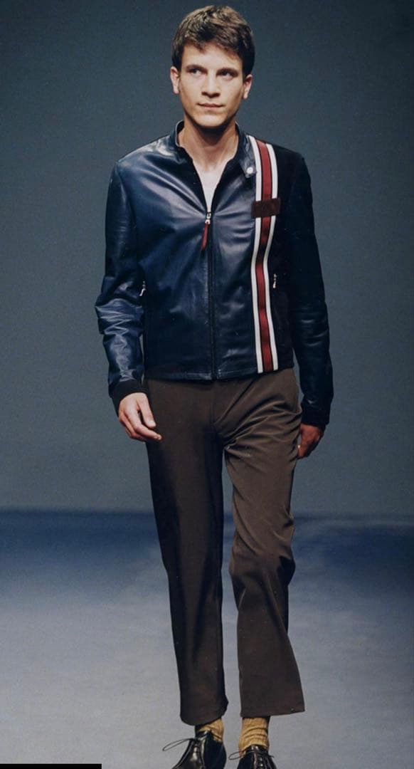 PRADA 2000ss レザージャケット 46