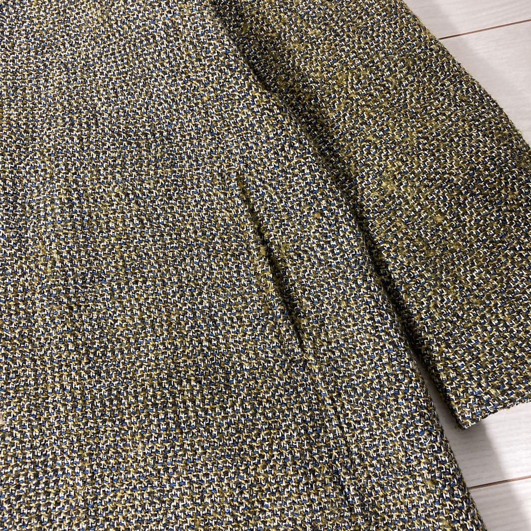 【人気モデル】美品 45Rフォーティファイブアール アーミッシュ ツイードコート