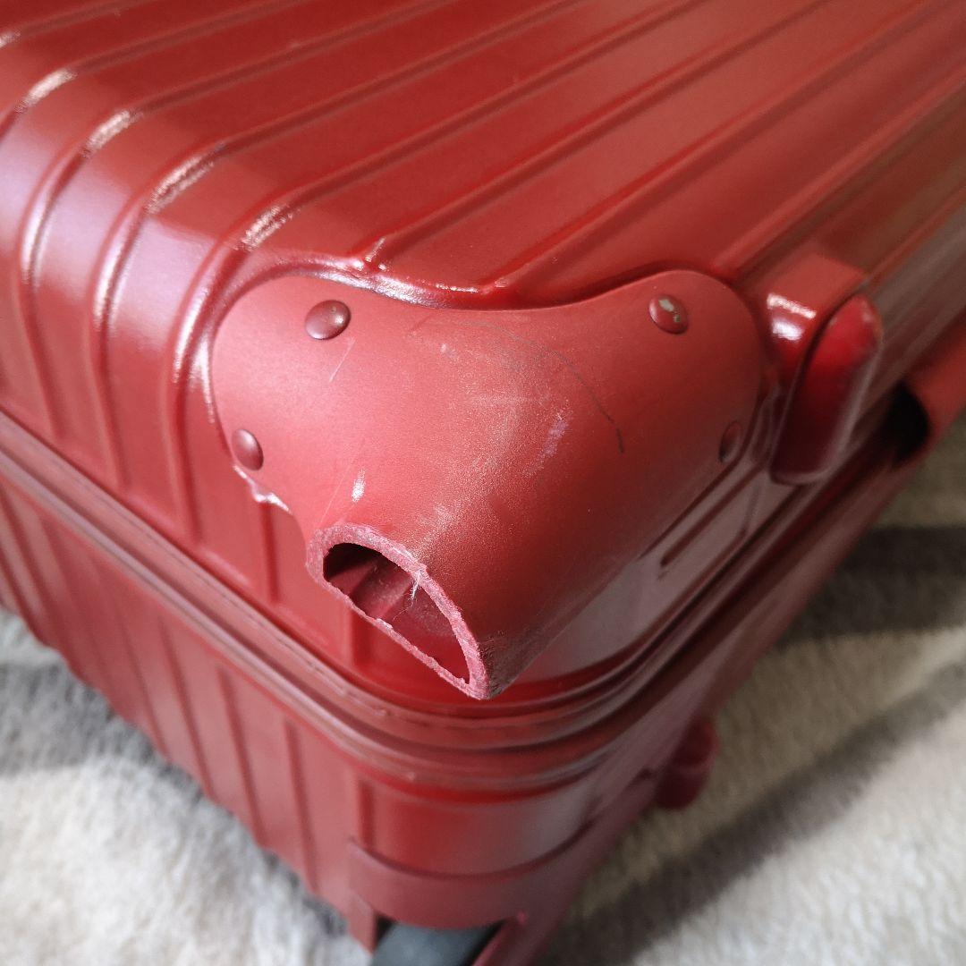 リモワ　サルサ　SALSA　キャリーケース　レッド　赤　2輪　スーツケース　中型