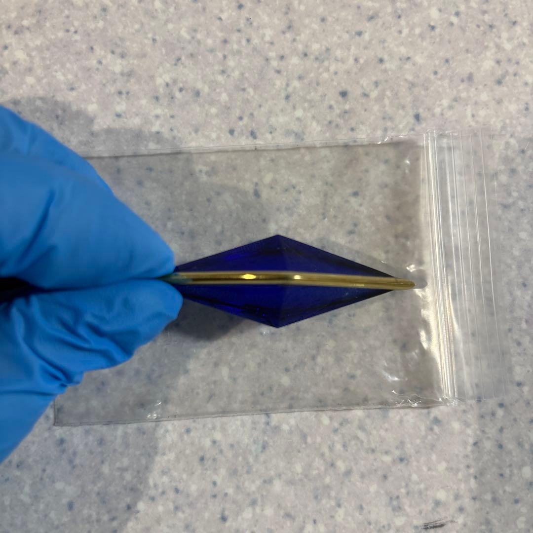 ふしぎの海のナディア　ブルーウォーター　ネックレス　オーダーメイド品　ガラス作品