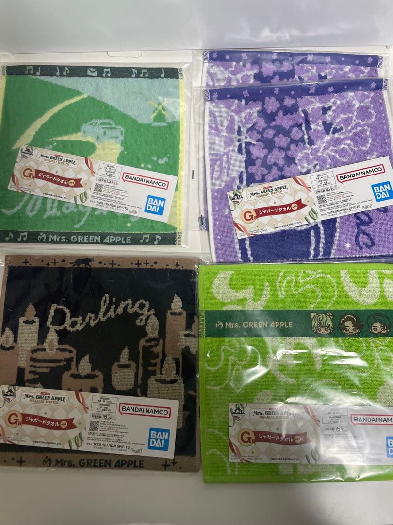Mrs. GREEN APPLE 一番くじ♡11点　マグカップ　ストール　タオル