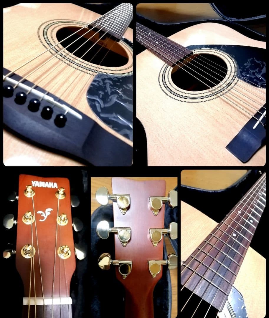 ★新品に近い★YAMAHA F315D★ピックガードの保護シール付いています！