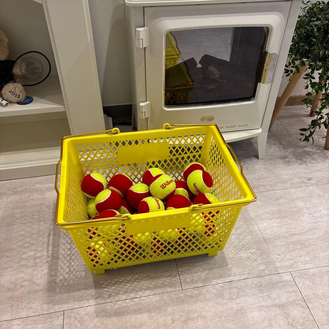 るる！Wilson 中古ジュニアテニスボール 赤/黄 200個