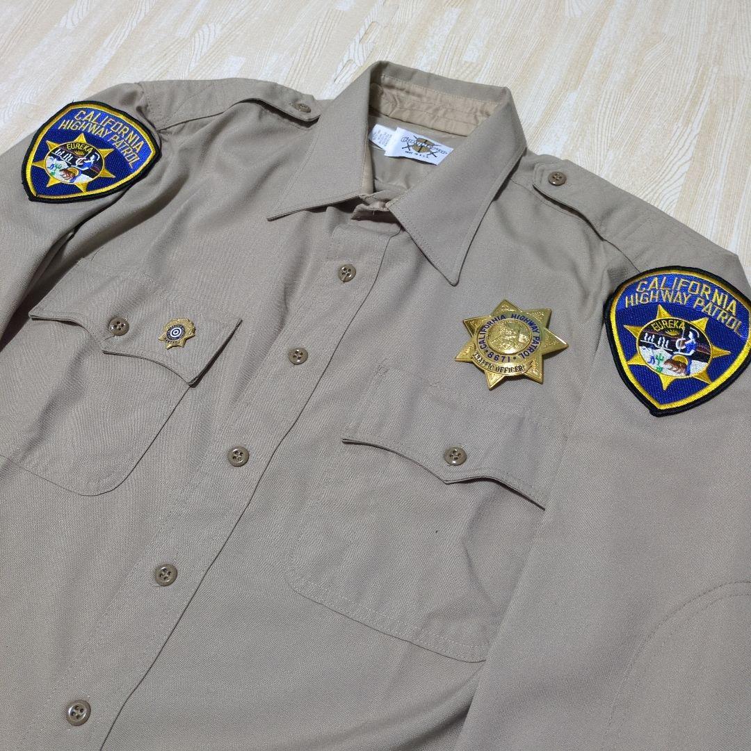 CHP カリフォルニアハイウェイパトロール シャツ 白バイ野郎 ジョン＆パンチ