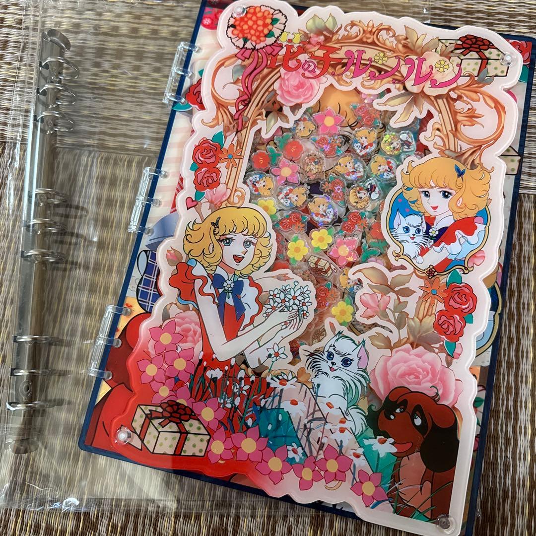 新品　シャカシャカノート　A4サイズ　昭和レトロ　花の子ルンルン