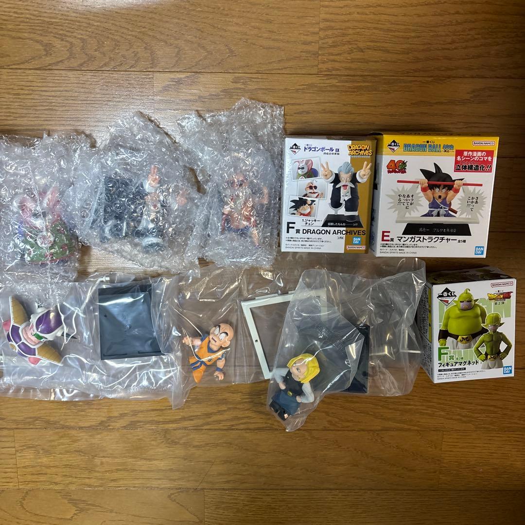 一番くじ　ドラゴンボール　デジモン　フィギュア　 まとめ売り　7点　おまけ　6点