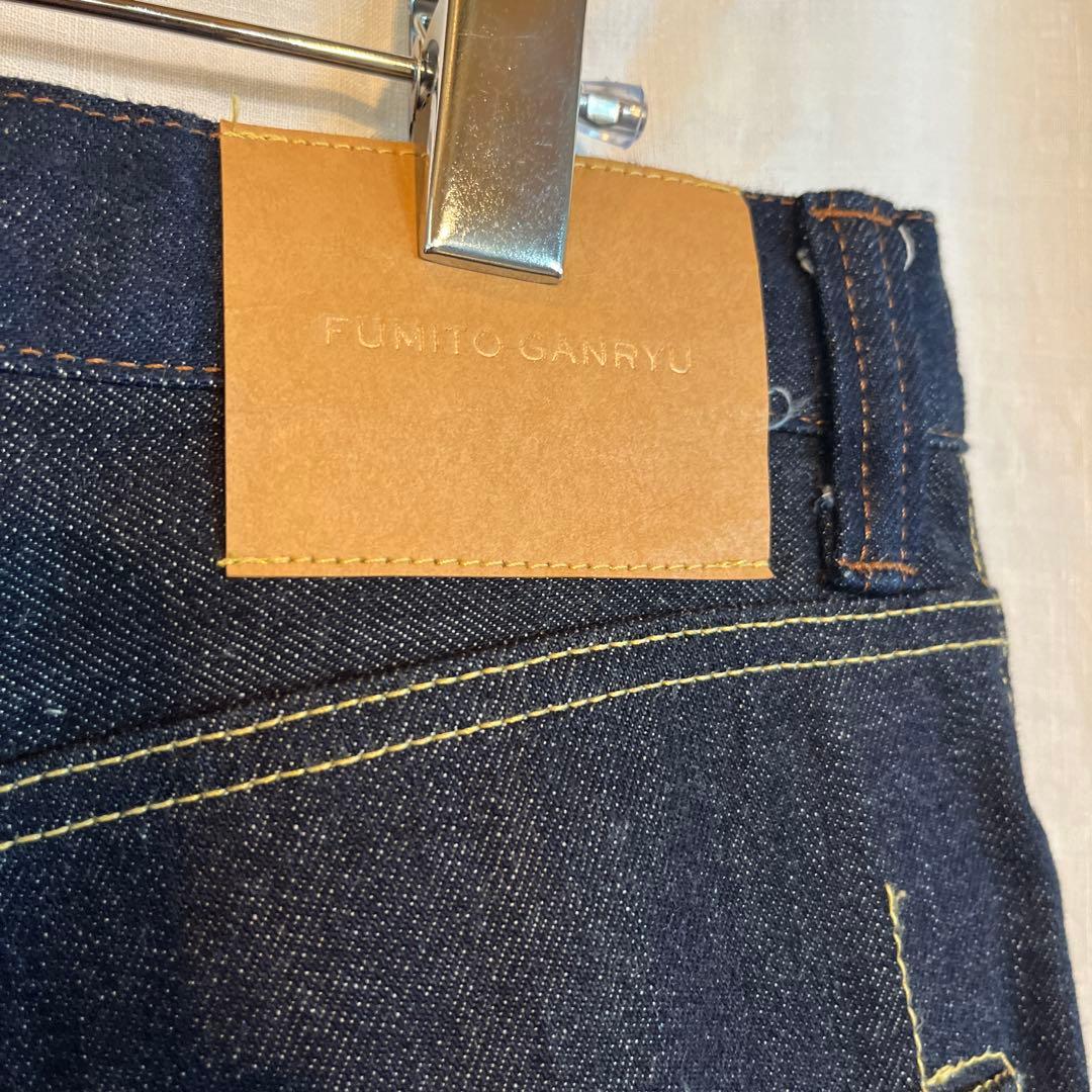【最終】FUMITO GANRYU デニム サルエルパンツ FU4-PA-02