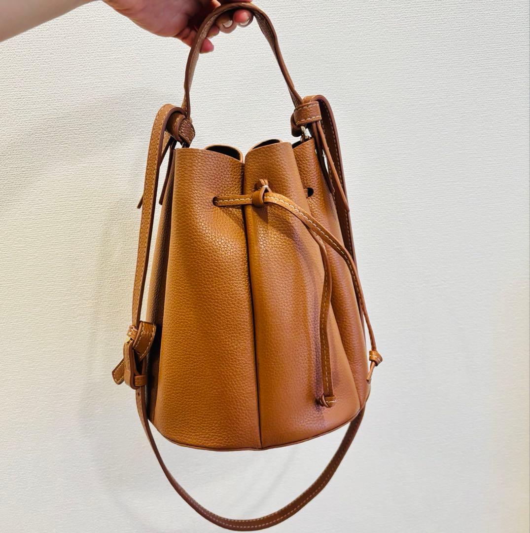 美品♡ポレーヌカヌレ　polene ショルダーバッグ　ハンドバッグ