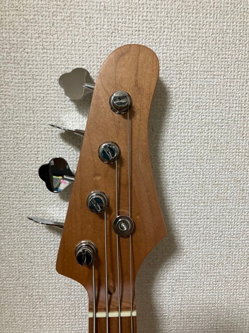 PLAYTECH PB480 Yellow【カーボナイズド・メイプルネック】