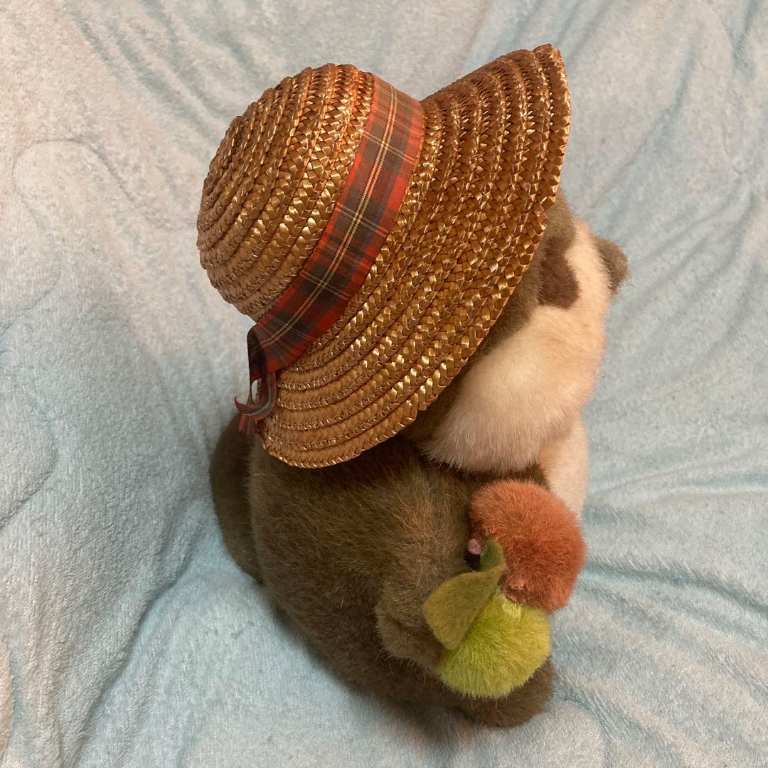 昭和レトロ　ナカジマ　たぬき　ぬいぐるみ　Heart＆Heart 中古品