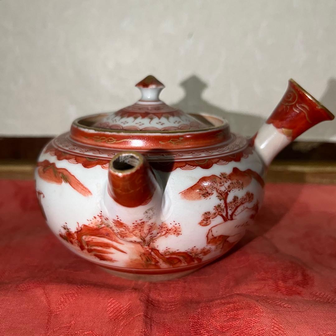 は*え様 煎茶道具　湖東焼　床山　玉侊　急須