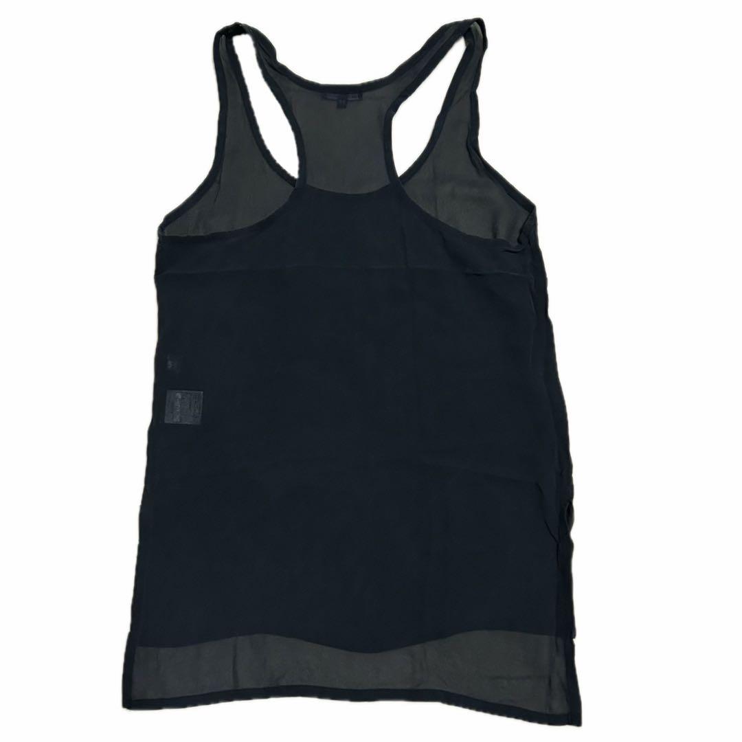 トップス 09SS ANN DEMEULEMEESTER Silk Tank Top