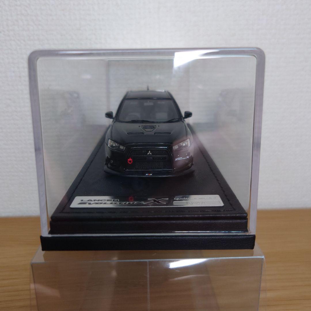 イグニッションモデル　1/43 三菱 ランサーエボリューションⅩ　ブラック