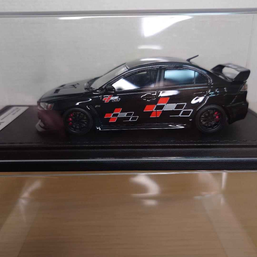 イグニッションモデル　1/43 三菱 ランサーエボリューションⅩ　ブラック