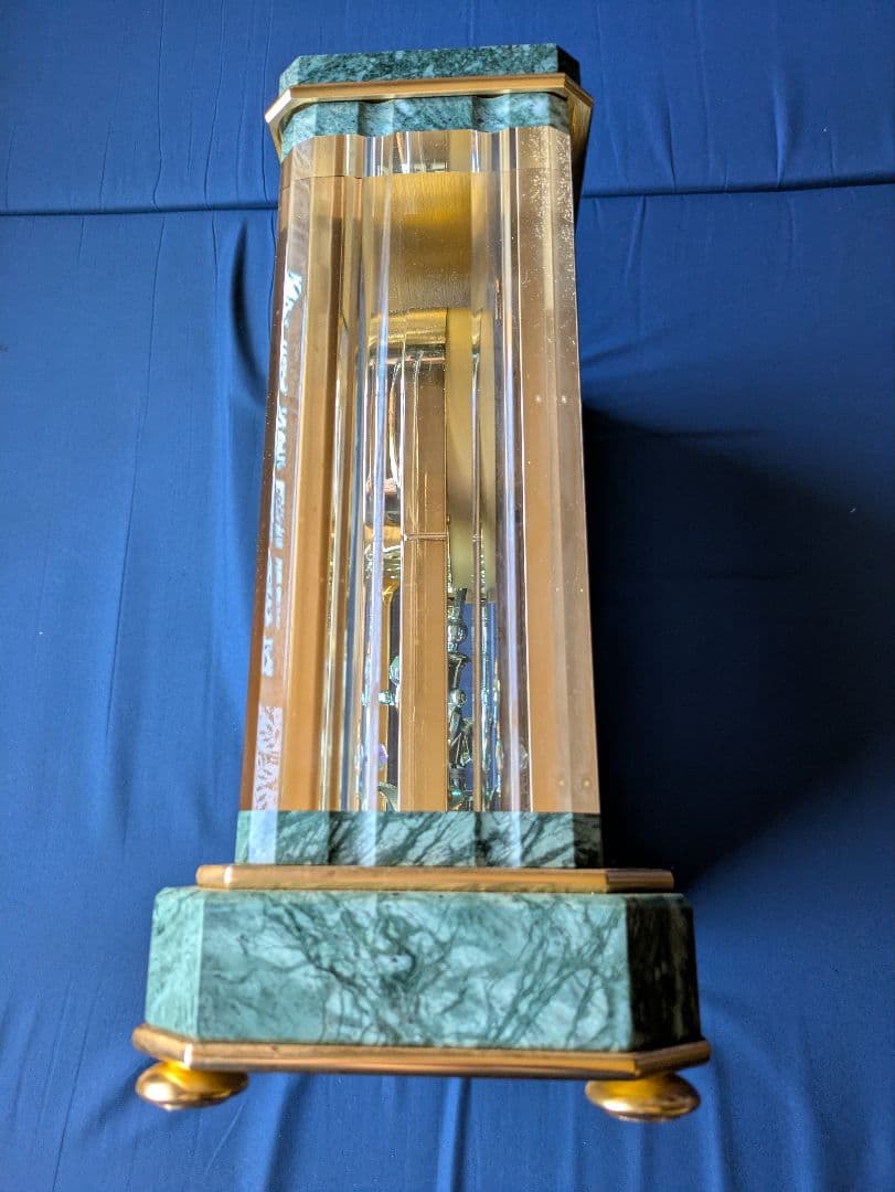 SEIKO セイコー 置時計　蛇紋石　内閣総理大臣贈呈