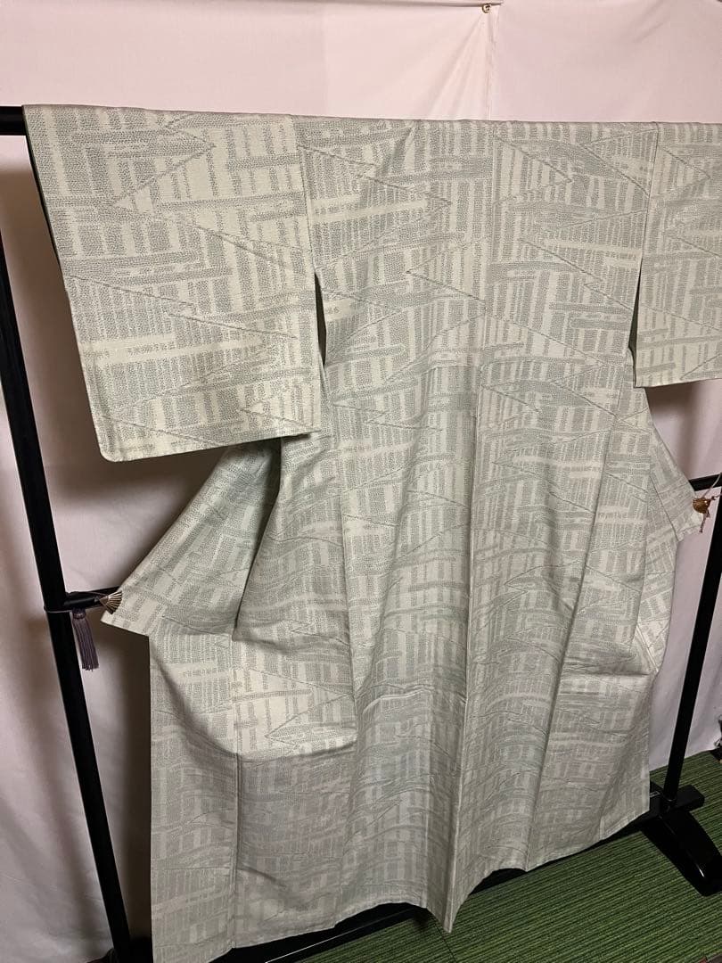 ☘️早い者勝ち☘️【国宝品】●国指定重要無形文化財●【本結城】●地機●手括●紬