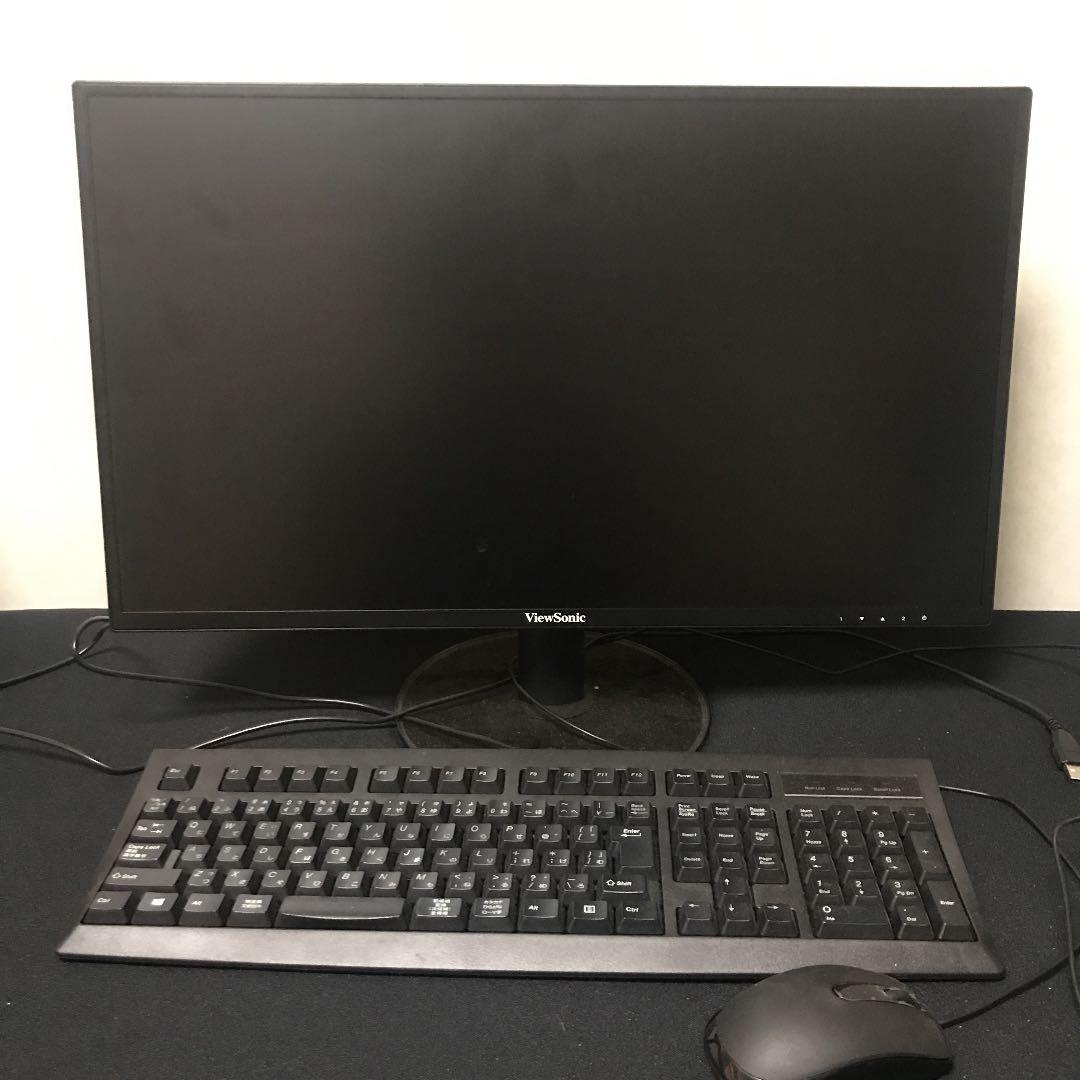 PCモニター、キーボード、マウス