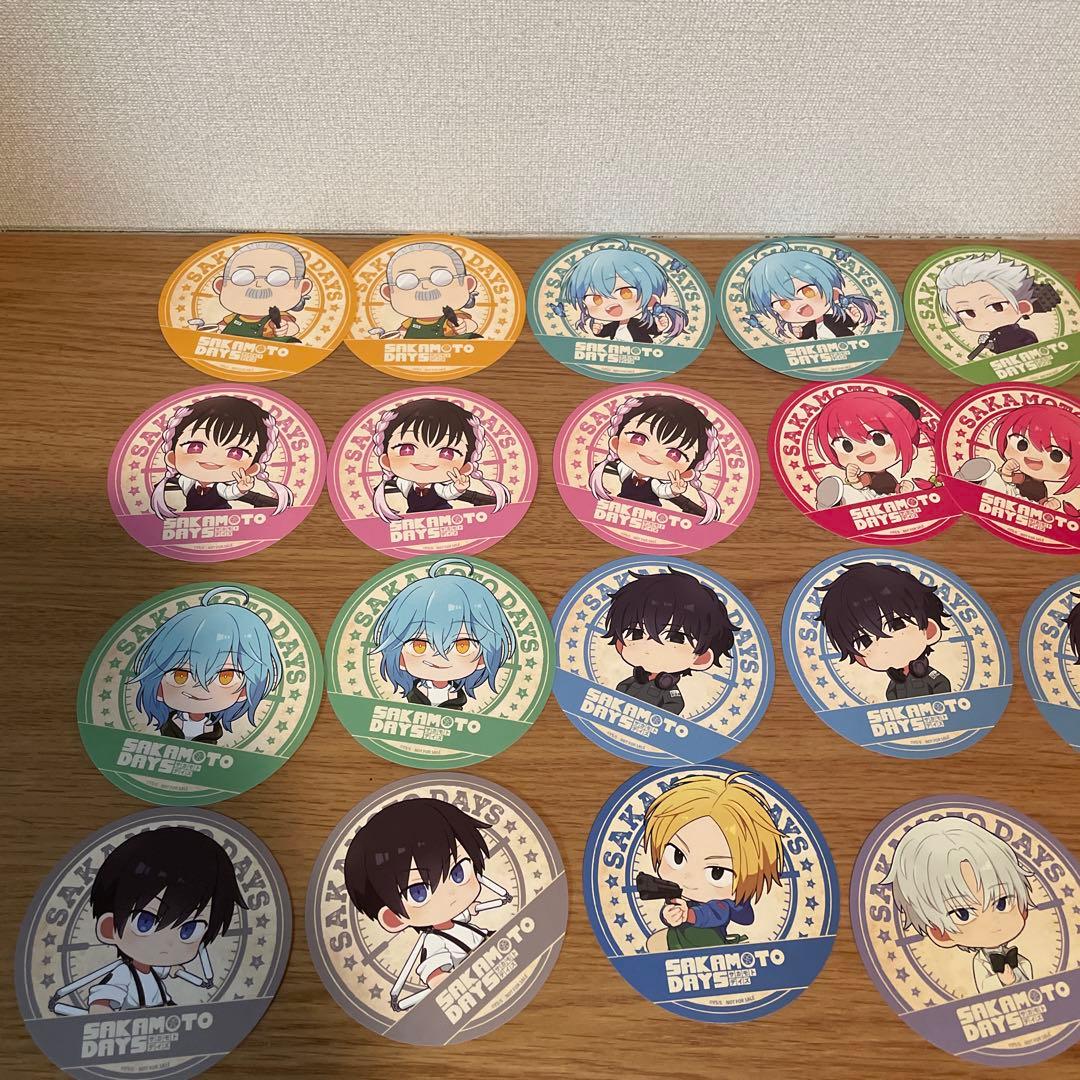 サカモトデイズ　缶バッジコレクション　タワレコ　各5box 合計15box