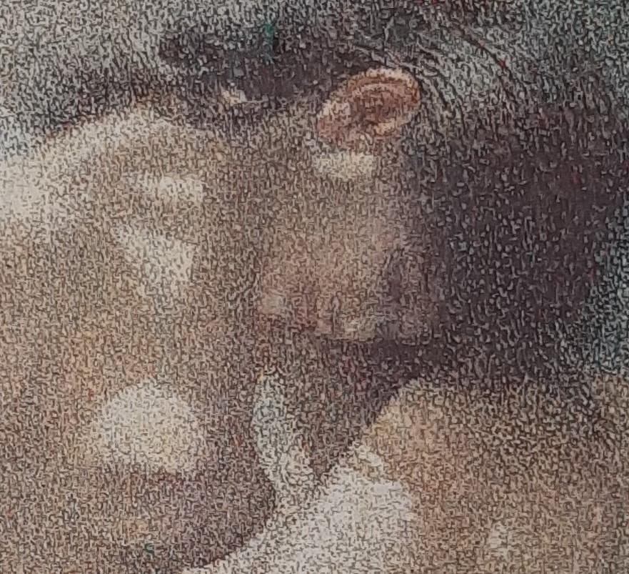 松澤茂雄、「微光」、希少画集の額装画、人気作品