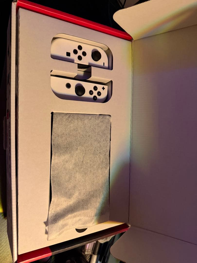 Nintendo Switch Joy-Con白 箱あり ACアダプター欠品