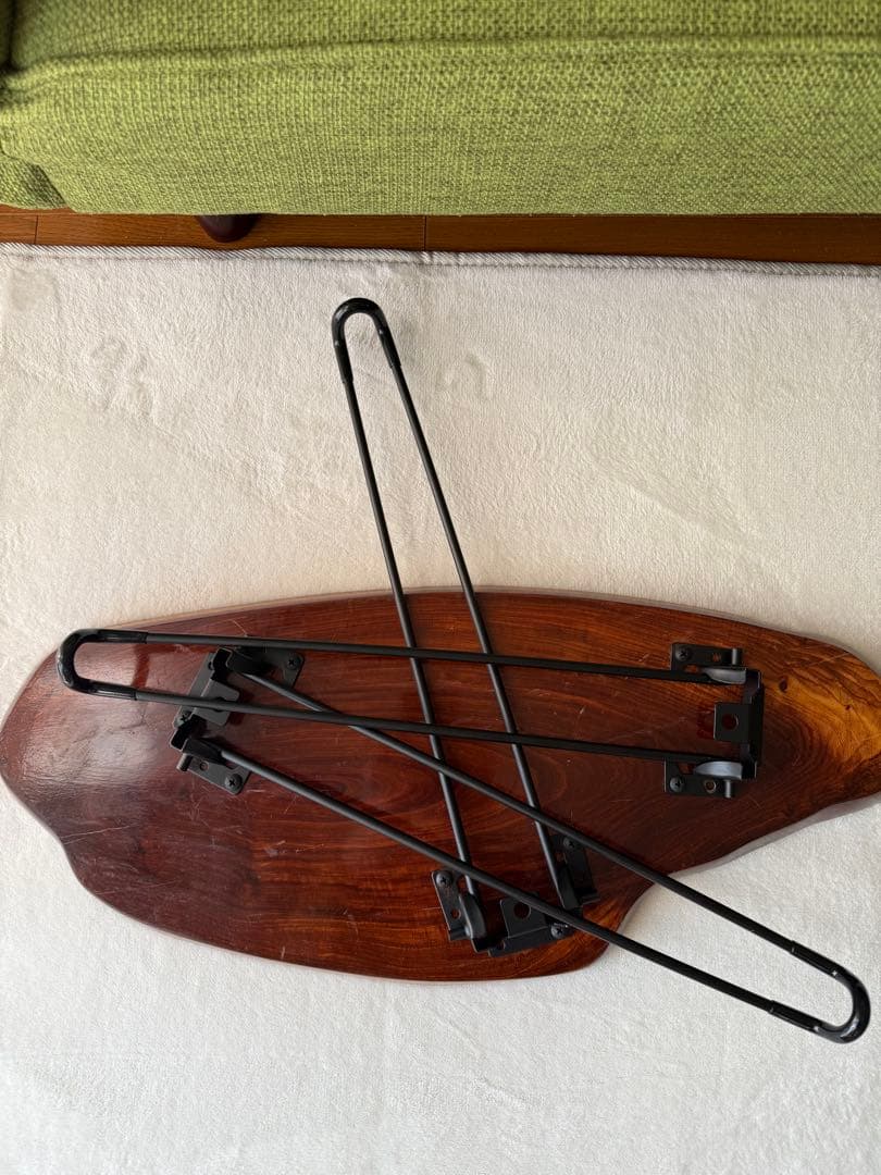 天然木　コーヒーテーブル　サイドテーブル　(一枚板)