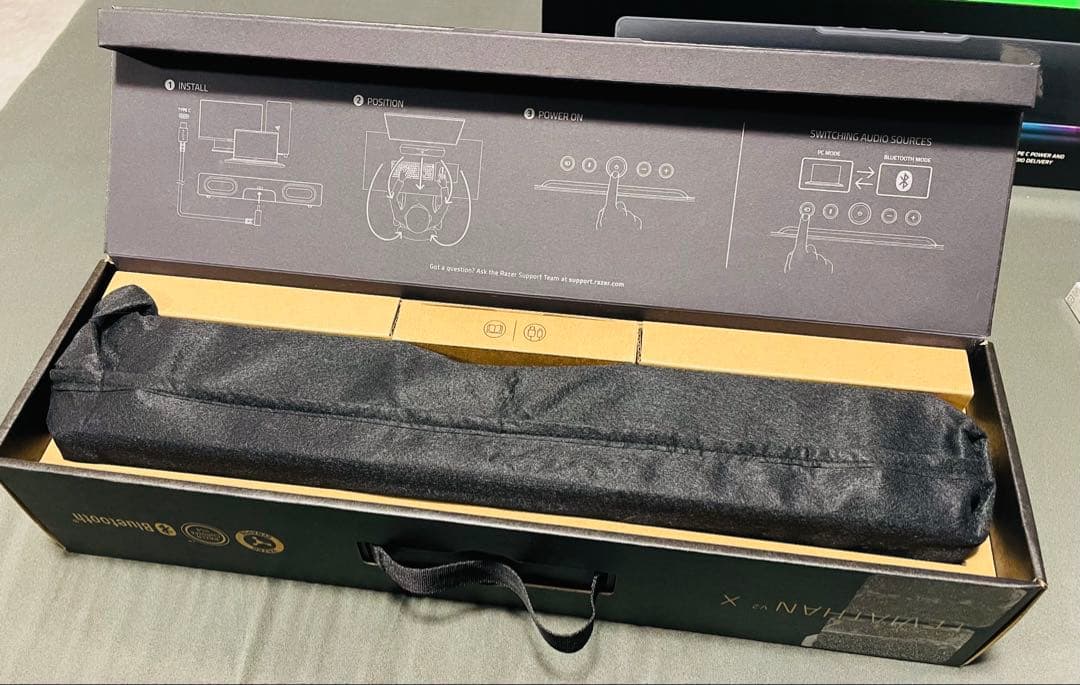 Razer レイザー Leviathan V2 X ゲーミング サウンドバー