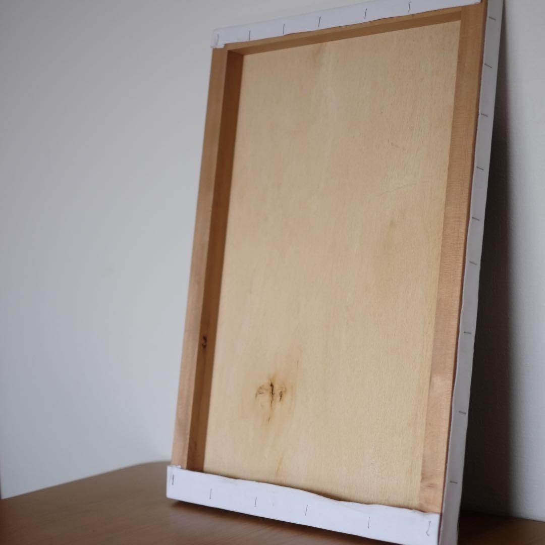 現代アート　虎　刺繍画　絵画　キャンバス