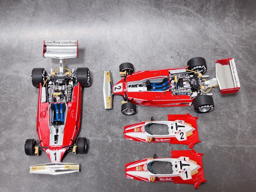 2台セット　エグゾト 1/18 フェラーリ Tipo 312T2 ★2台セット