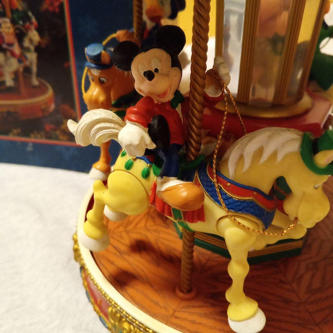 【レトロ】クリスマス　ディズニー　電子　オルゴール　メリーゴーランド